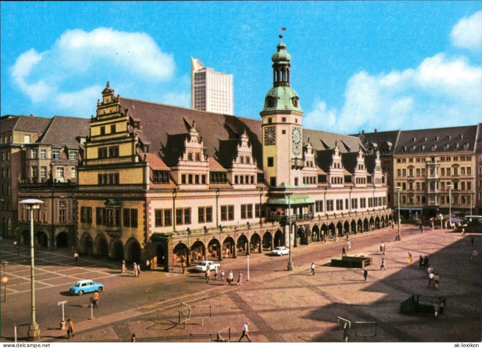 Ansichtskarte Leipzig Altes Rathaus 1975 - Leipzig