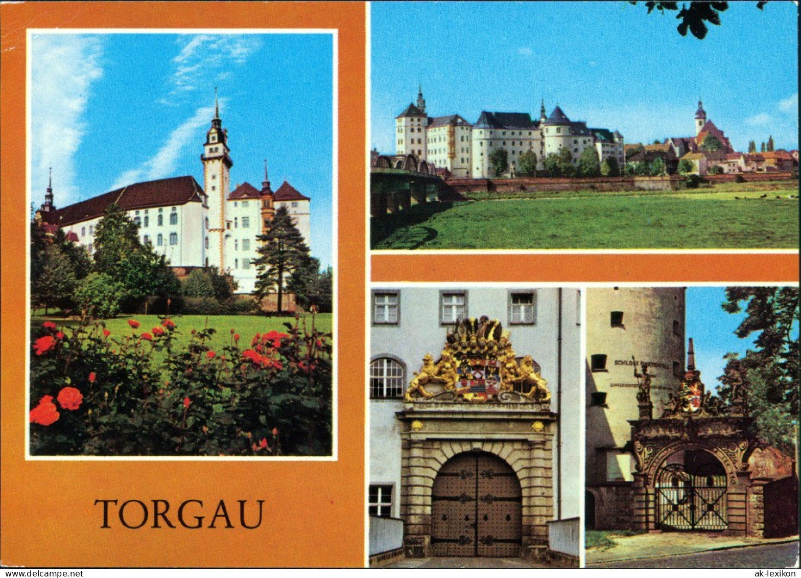 Ansichtskarte Torgau Schloss Hartenfels 1978 - Torgau