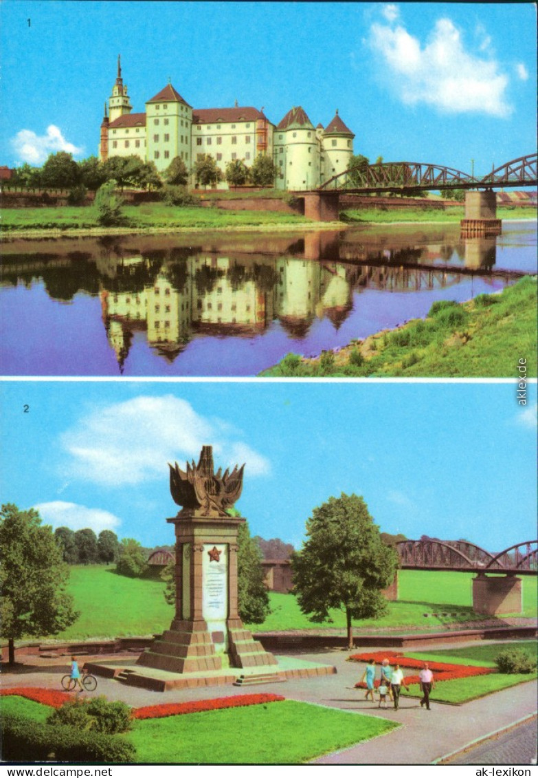 Ansichtskarte Torgau Schloss Hartenfels 1976 - Torgau