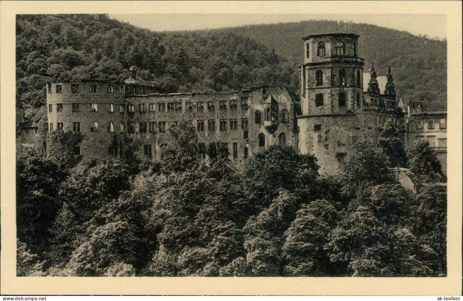Ansichtskarte Heidelberg Heidelberger Schloss 1938 - Heidelberg