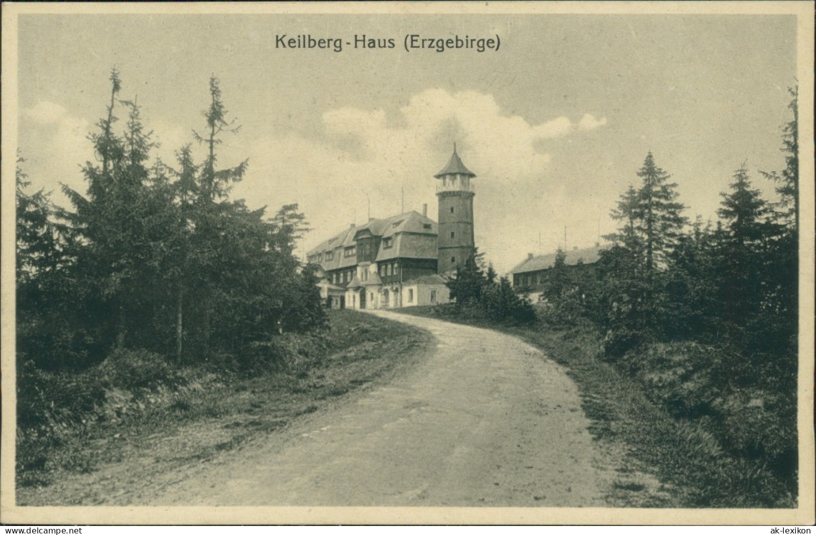 Ansichtskarte Sankt Joachimsthal Jáchymov Keilberg-Haus 1929  - Tschechische Republik