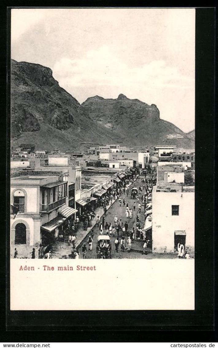 AK Aden, The Main Street  - Yemen