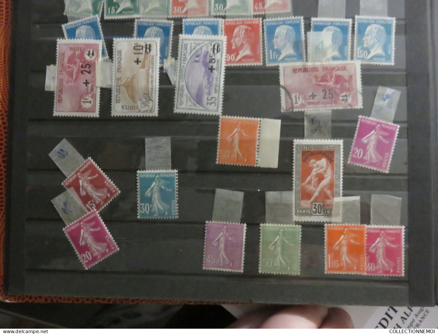 lot de france ,, TIMBRES NEUFS ,,et oblitérés, avec et sans charniére ,,LIRE DESCRIPTION TRES IMPORTANT