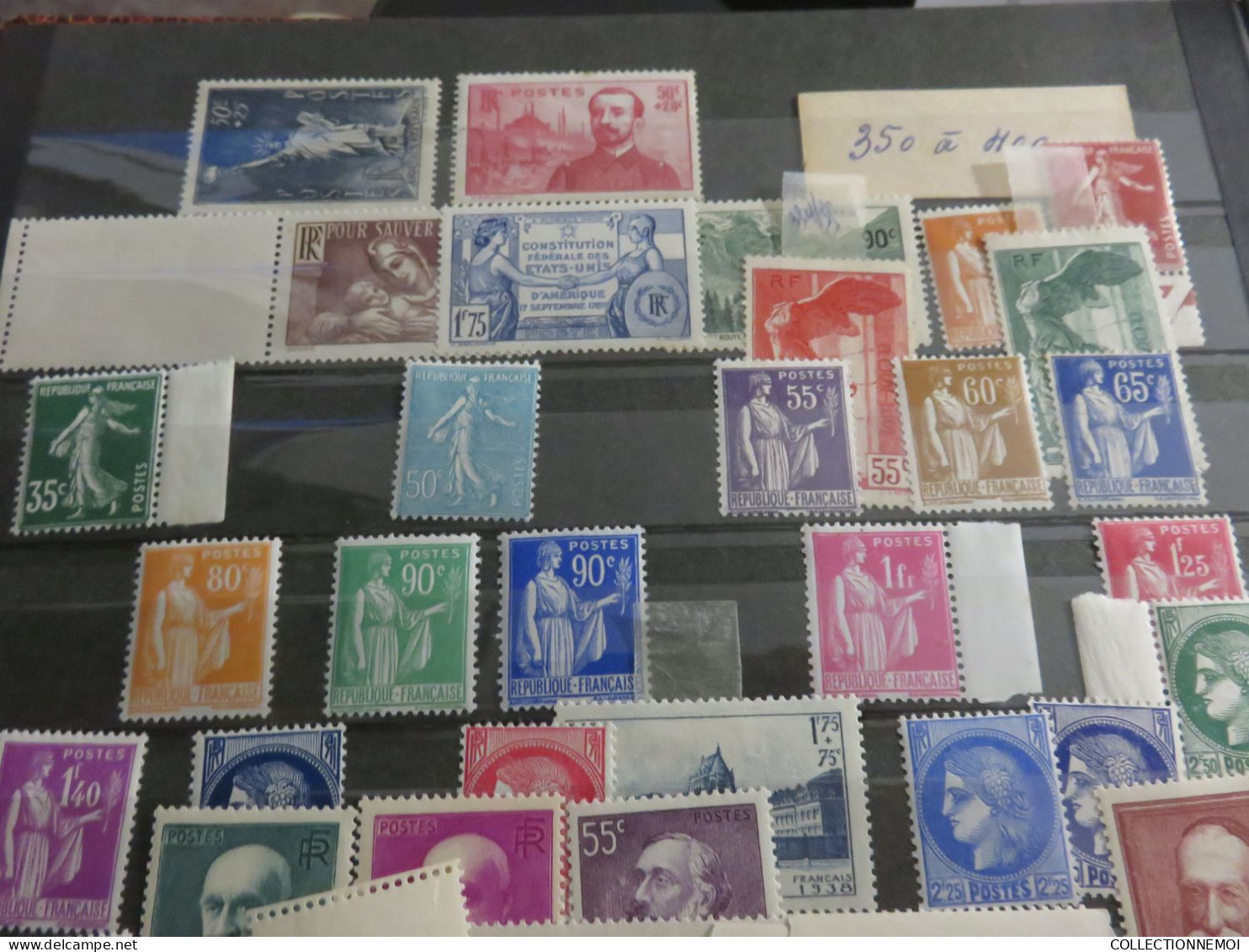 lot de france ,, TIMBRES NEUFS ,,et oblitérés, avec et sans charniére ,,LIRE DESCRIPTION TRES IMPORTANT