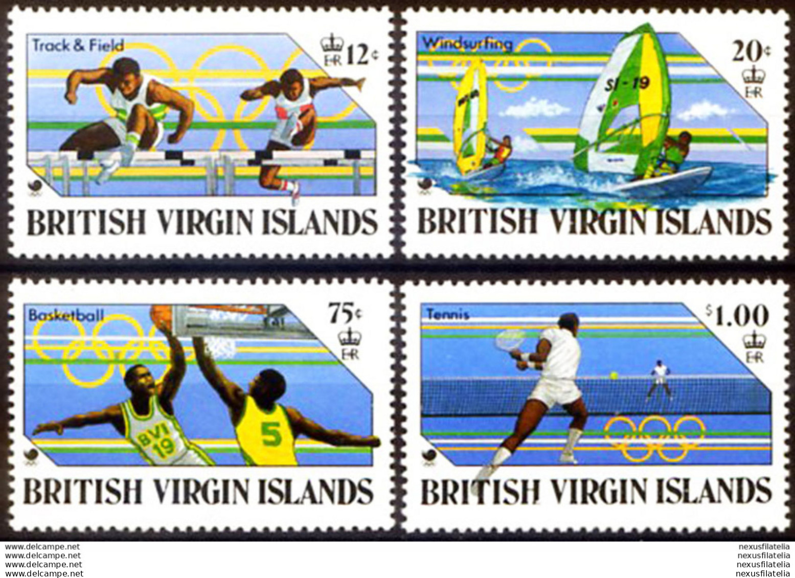 Sport. Olimpiadi Seul 1988. - Iles Vièrges Britanniques