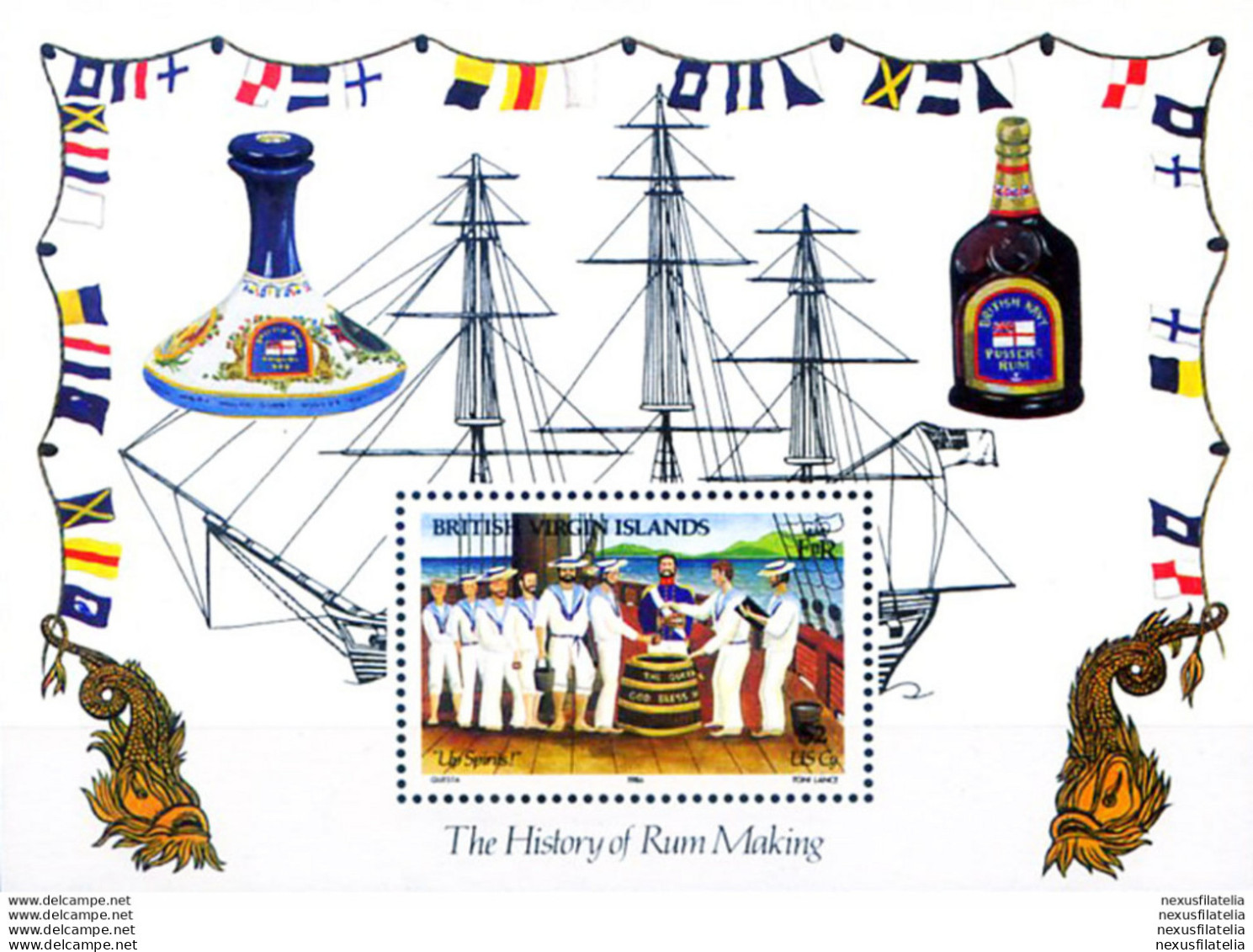 Storia Del Rum 1986. - British Virgin Islands