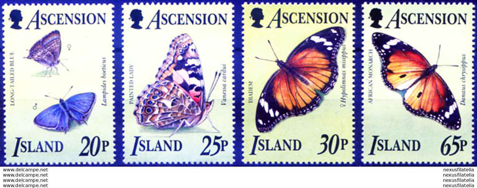 Fauna. Farfalle 1995. - Ascension (Ile De L')