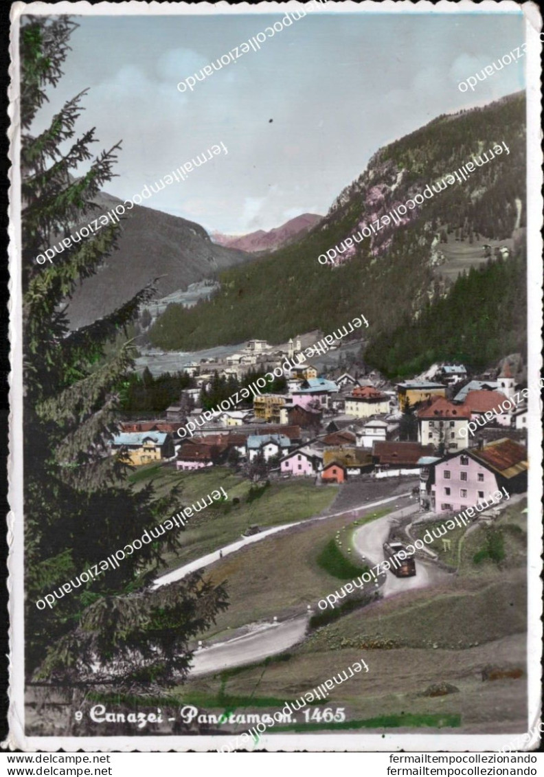 Bl710  Cartolina Canazei Panorama Provincia Di Bolzano Trentino - Bolzano (Bozen)