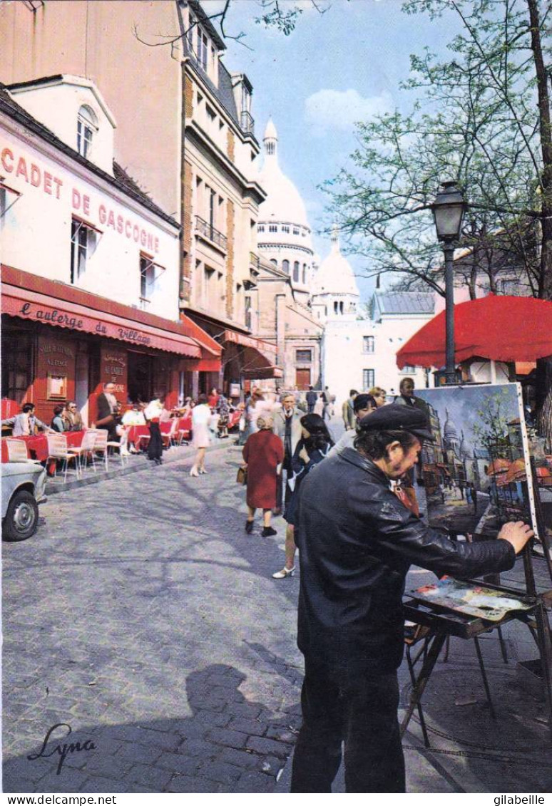 75 - PARIS 18 -  Montmartre - La Place Du Tertre Et Ses Peintres - Arrondissement: 18
