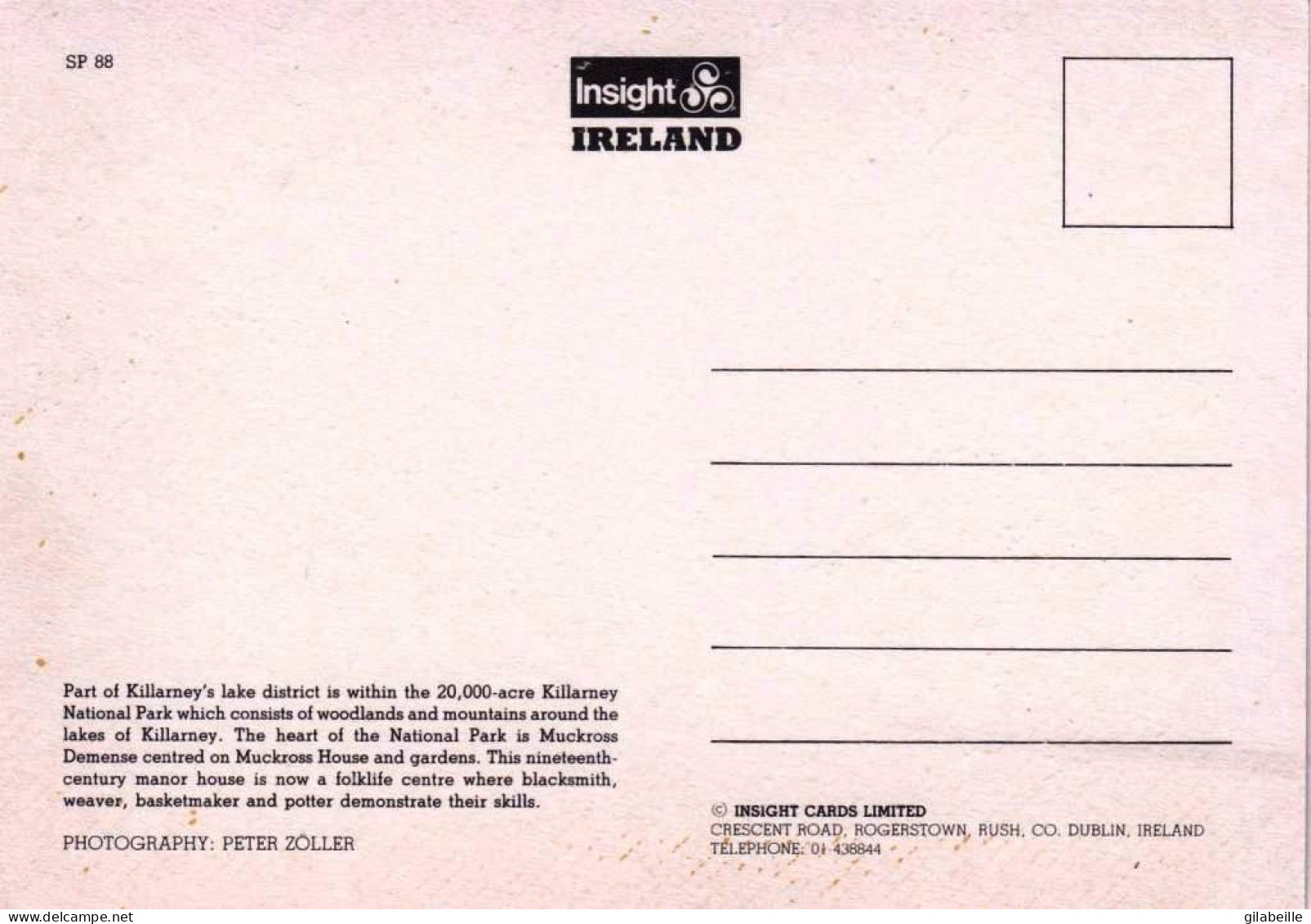 Eire - Ireland -  Muckross House  KILLARNEY - Co Kerry - Kerry