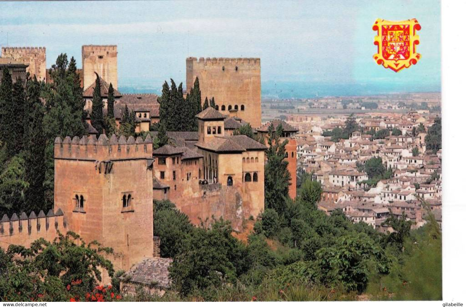 España - GRANADA - Alhambra - La Alhambra Y La Ciudad - Granada