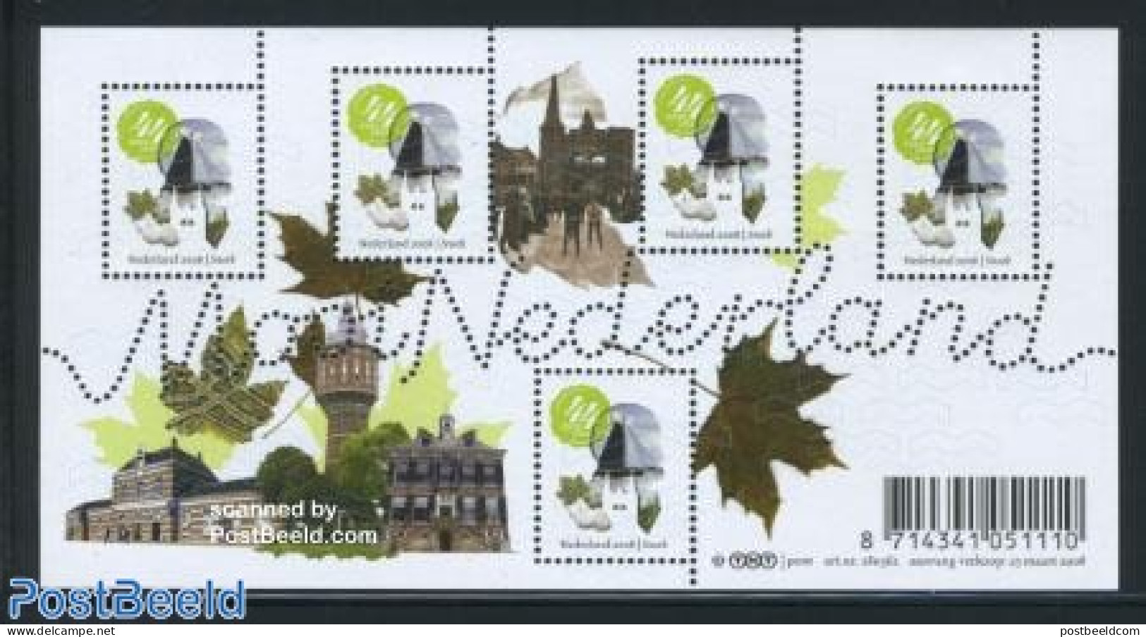 Netherlands 2008 Beautiful Holland, Sneek S/s, Mint NH, Transport - Ships And Boats - Nuevos