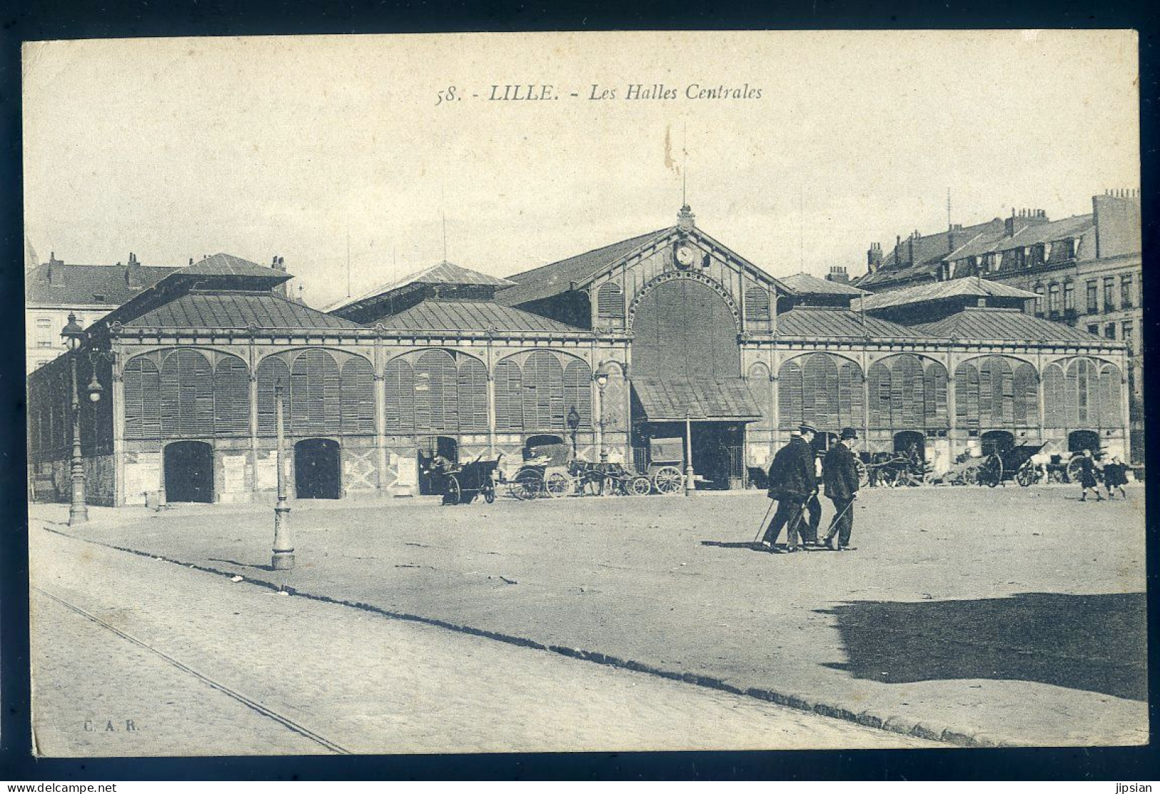 Cpa Du 59 Lille Les Halles Centrales    STEP103 - Lille