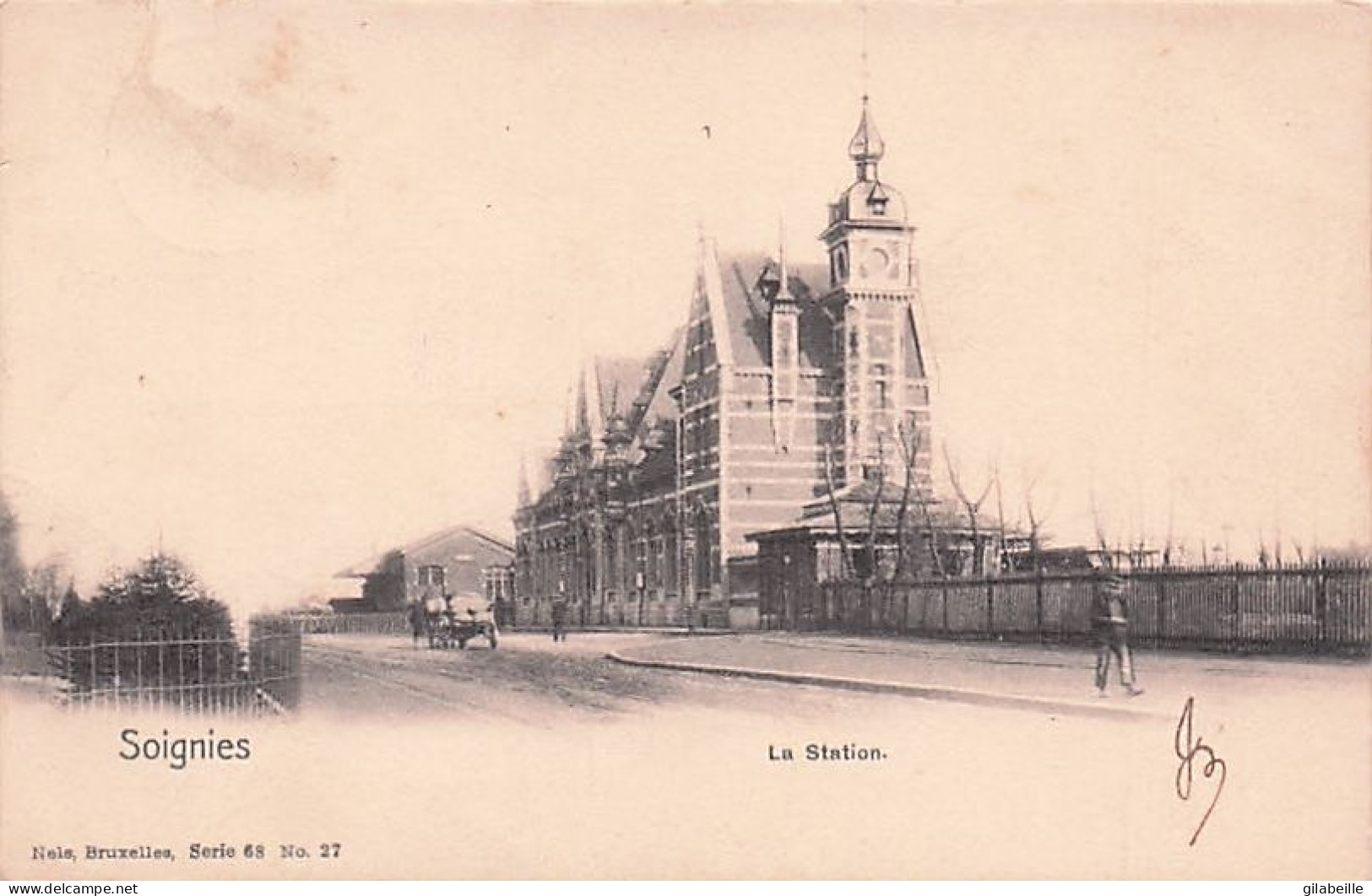Hainaut - SOIGNIES - La Station - 1907 - Soignies
