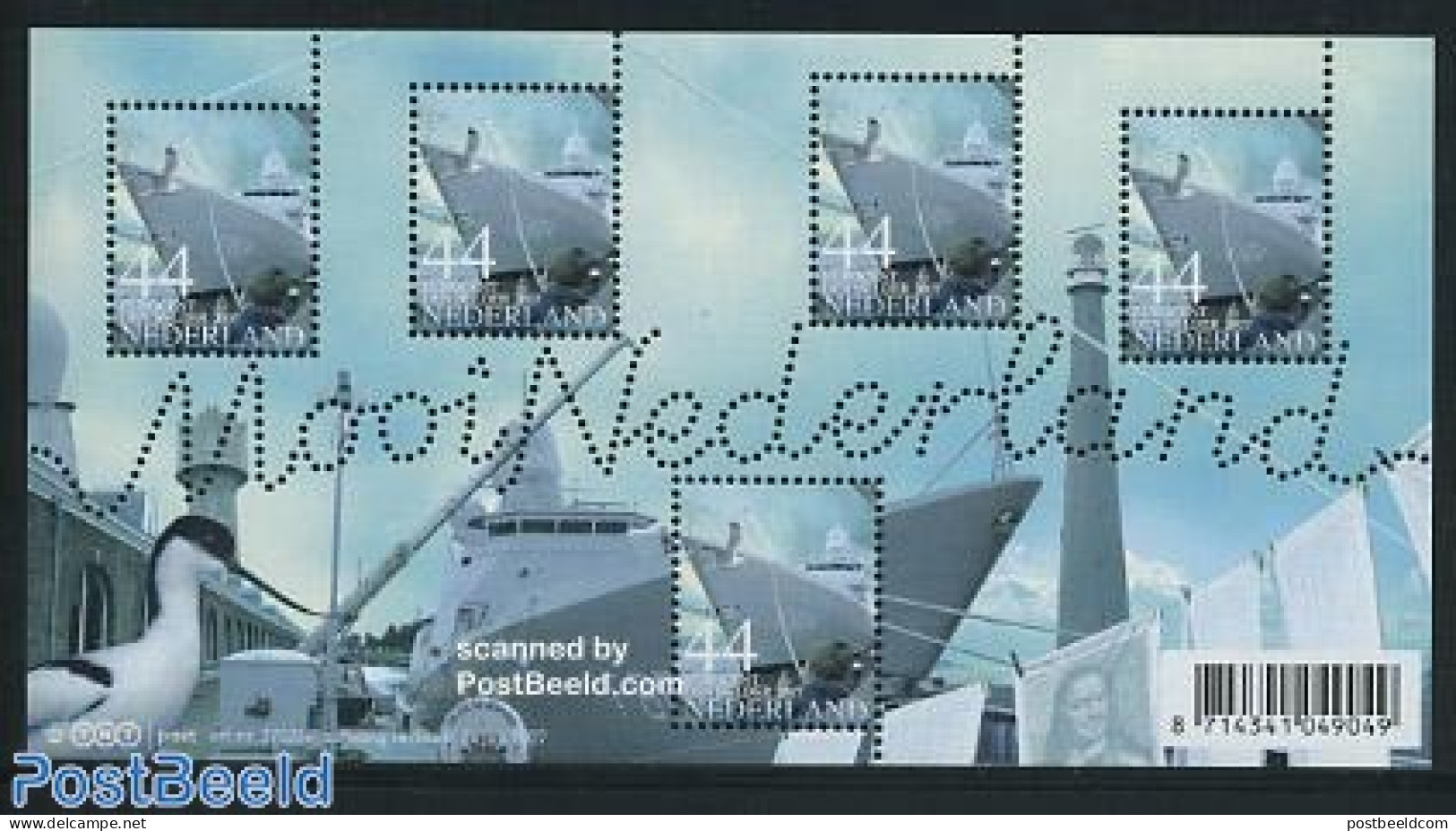 Netherlands 2007 Beautiful Holland S/s, Den Helder, Mint NH, Transport - Various - Ships And Boats - Tourism - Nuovi