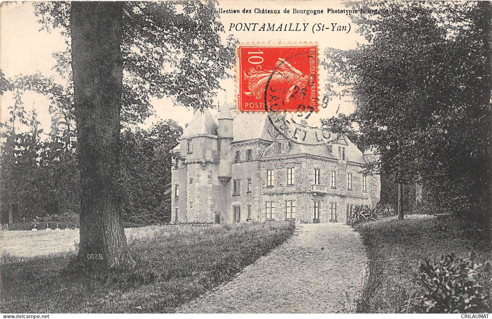 71-PONTAMAILLY-Le Chateau-N 6002-C/0303 - Autres & Non Classés