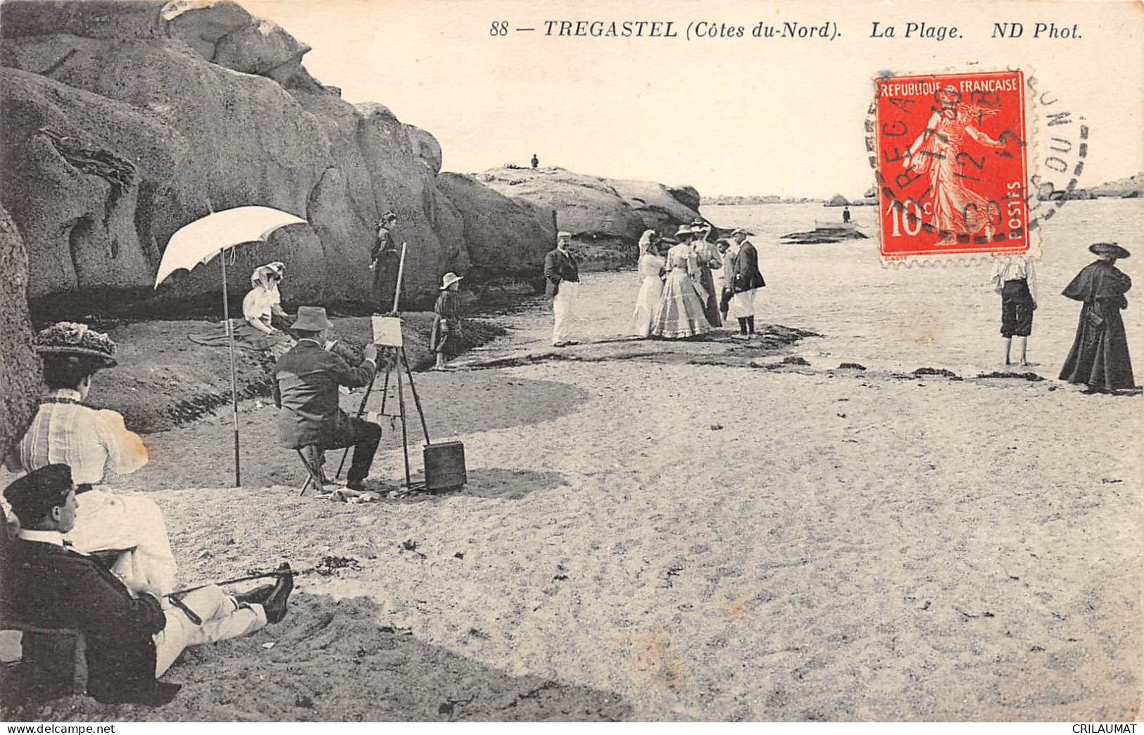 22-TREGASTEL-La Plage-N 6002-C/0195 - Trégastel