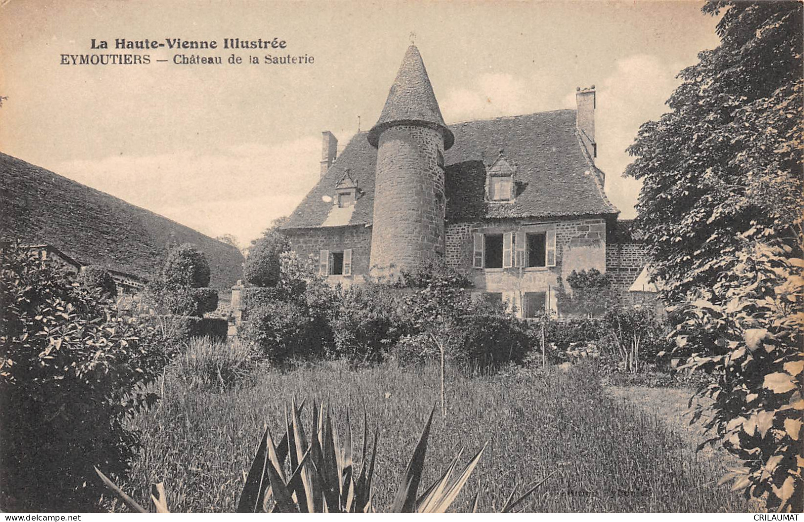 87-EYMOUTIERS-Chateau De La Sauterie-N 6002-C/0145 - Eymoutiers