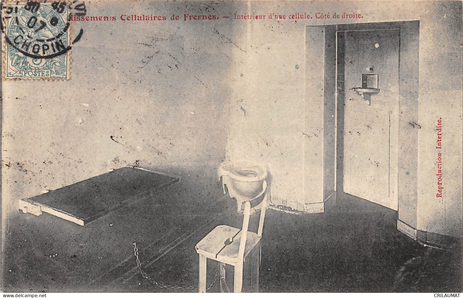 94-FRESNES-Interieur D Une Cellule-N 6002-C/0041 - Fresnes