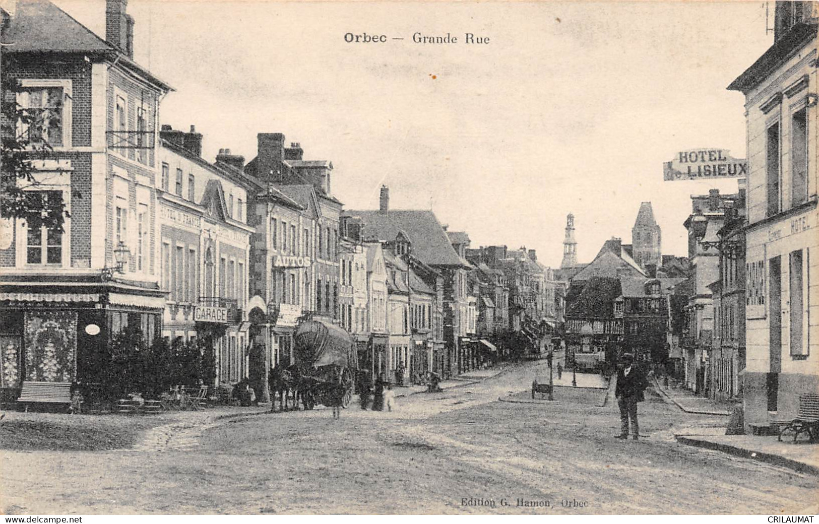 14-ORBEC-Grande Rue-N 6002-A/0363 - Orbec