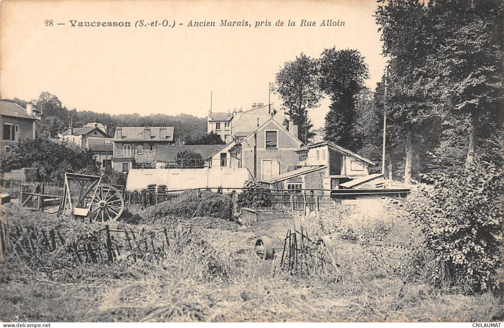 78-VAUCRESSON-Ancien Marais- Pris De La Rue Alloin-N 6002-A/0195 - Vaucresson