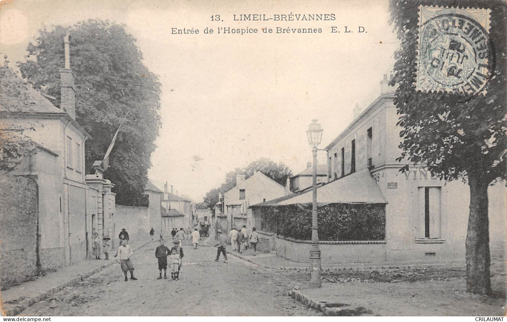 94-LIMEIL-BREVANNES-Entree De L'Hospice De Brevannes-N 6002-F/0107 - Limeil Brevannes