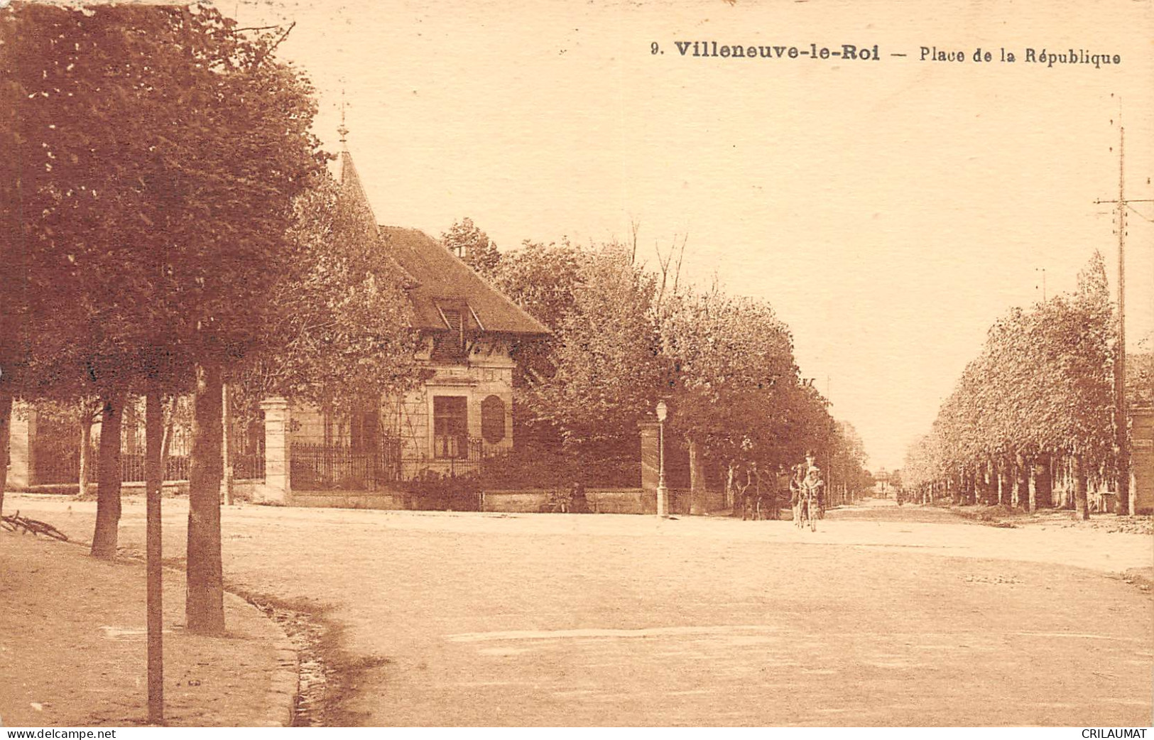 94-VILLENEUVE-LE-ROI -Place De La Republique-N 6002-E/0275 - Villeneuve Le Roi