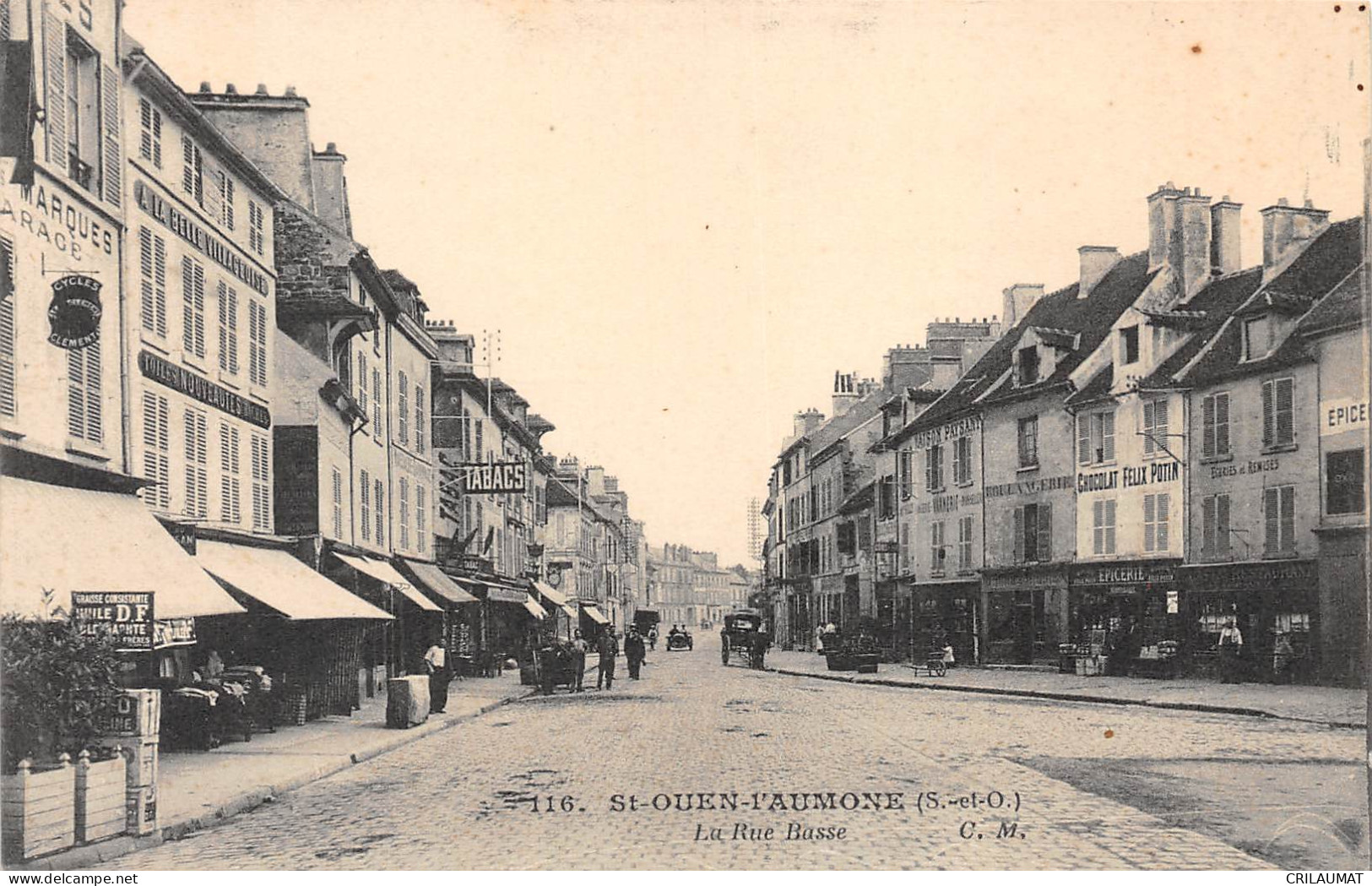 95-SAINT-OUEN-AUMONE-Rue Basse-N 6002-E/0263 - Saint-Ouen-l'Aumône