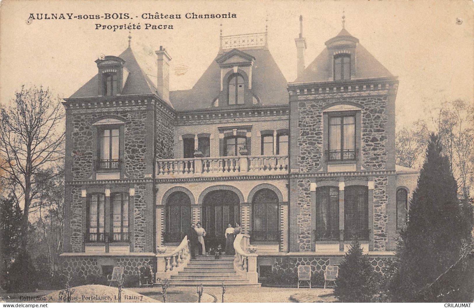 93-AULNAY-SOUS-BOIS-Chateau Chansonia-N 6002-D/0127 - Aulnay Sous Bois