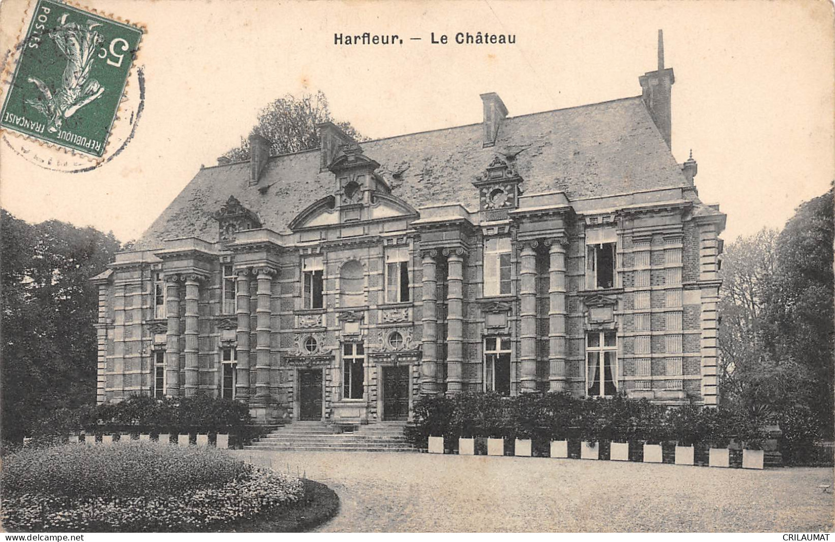 76-HARFLEUR-Le Chateau-N 6002-D/0105 - Harfleur