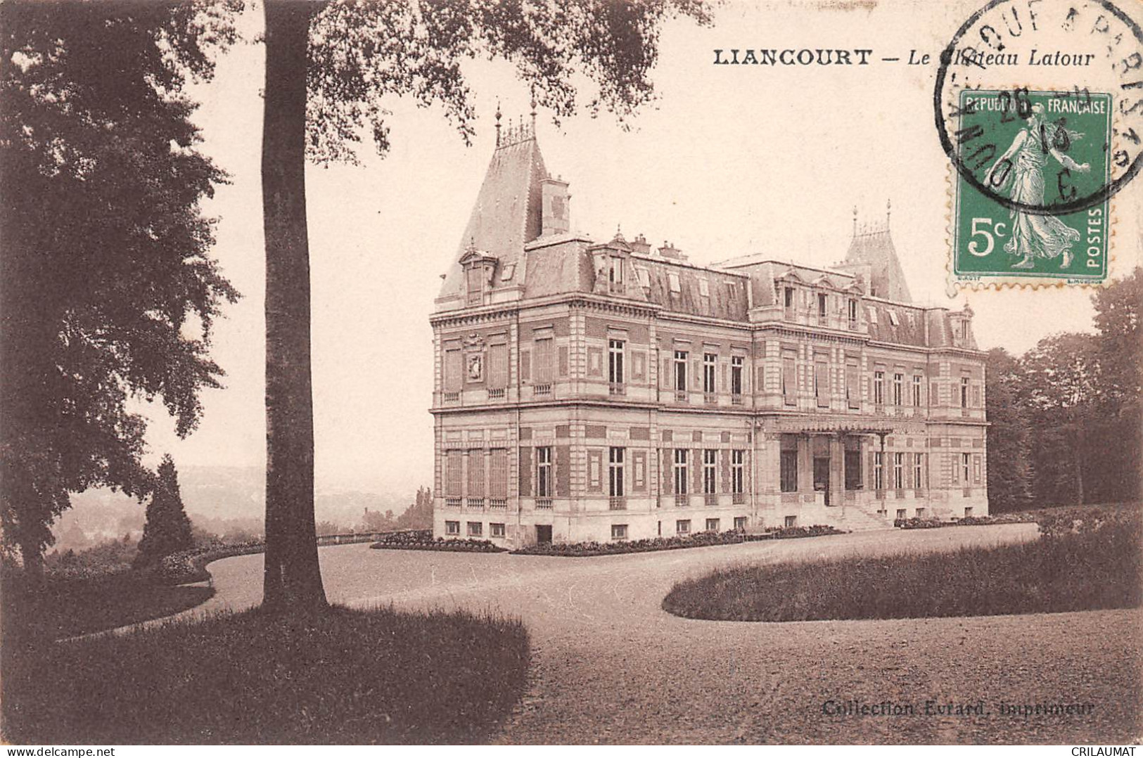 60-LIANCOURT-Le Chateau Latour-N 6002-C/0371 - Liancourt