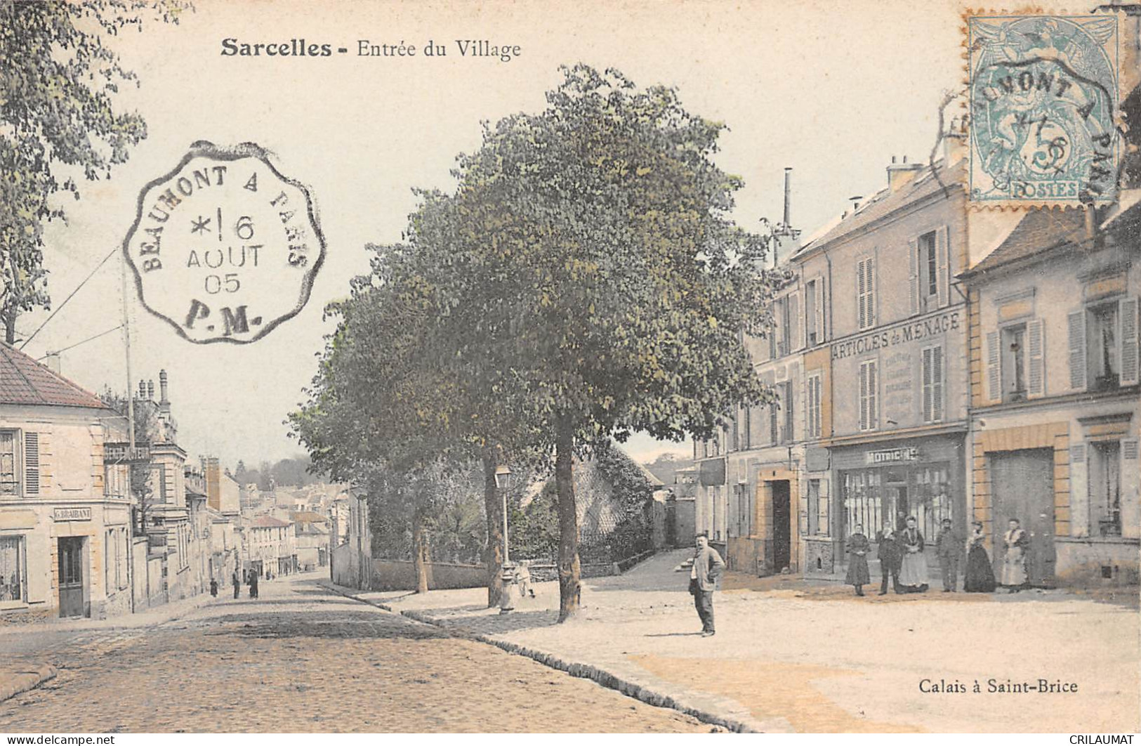 95-SARCELLES-Entree Du Village-N 6002-H/0209 - Sarcelles