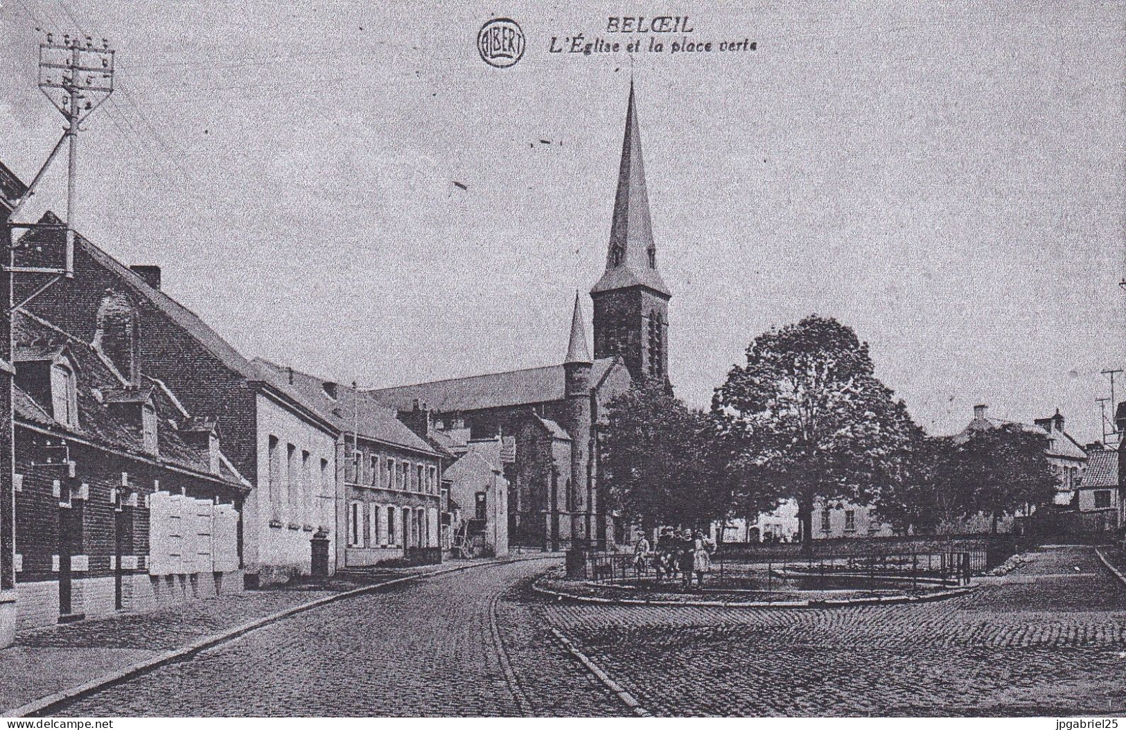 Beloeil L Eglise Et La Place Verte - Belöil