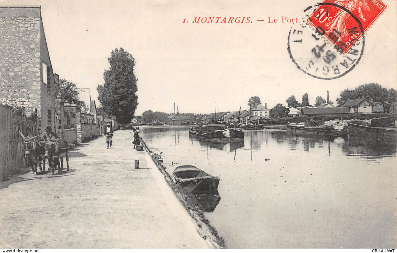 45-MONTARGIS-Le Port-N 6002-H/0001 - Montargis