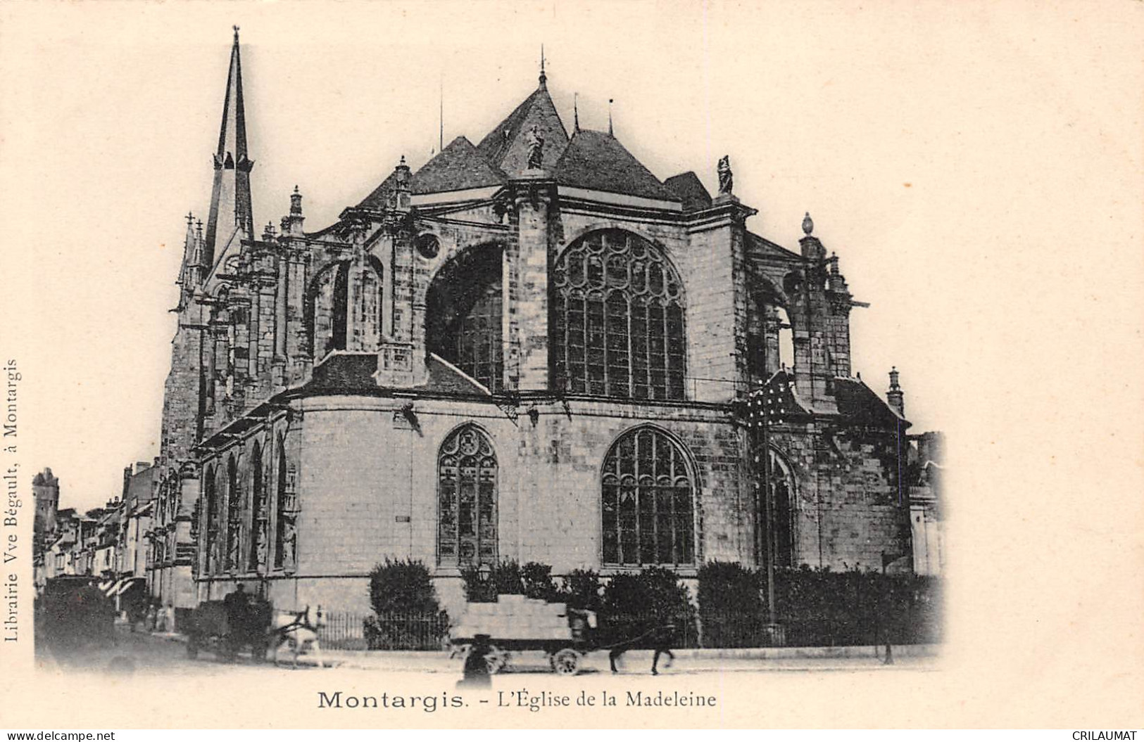 45-MONTARGIS-L'Eglise De La Madeleine-N 6002-G/0357 - Montargis