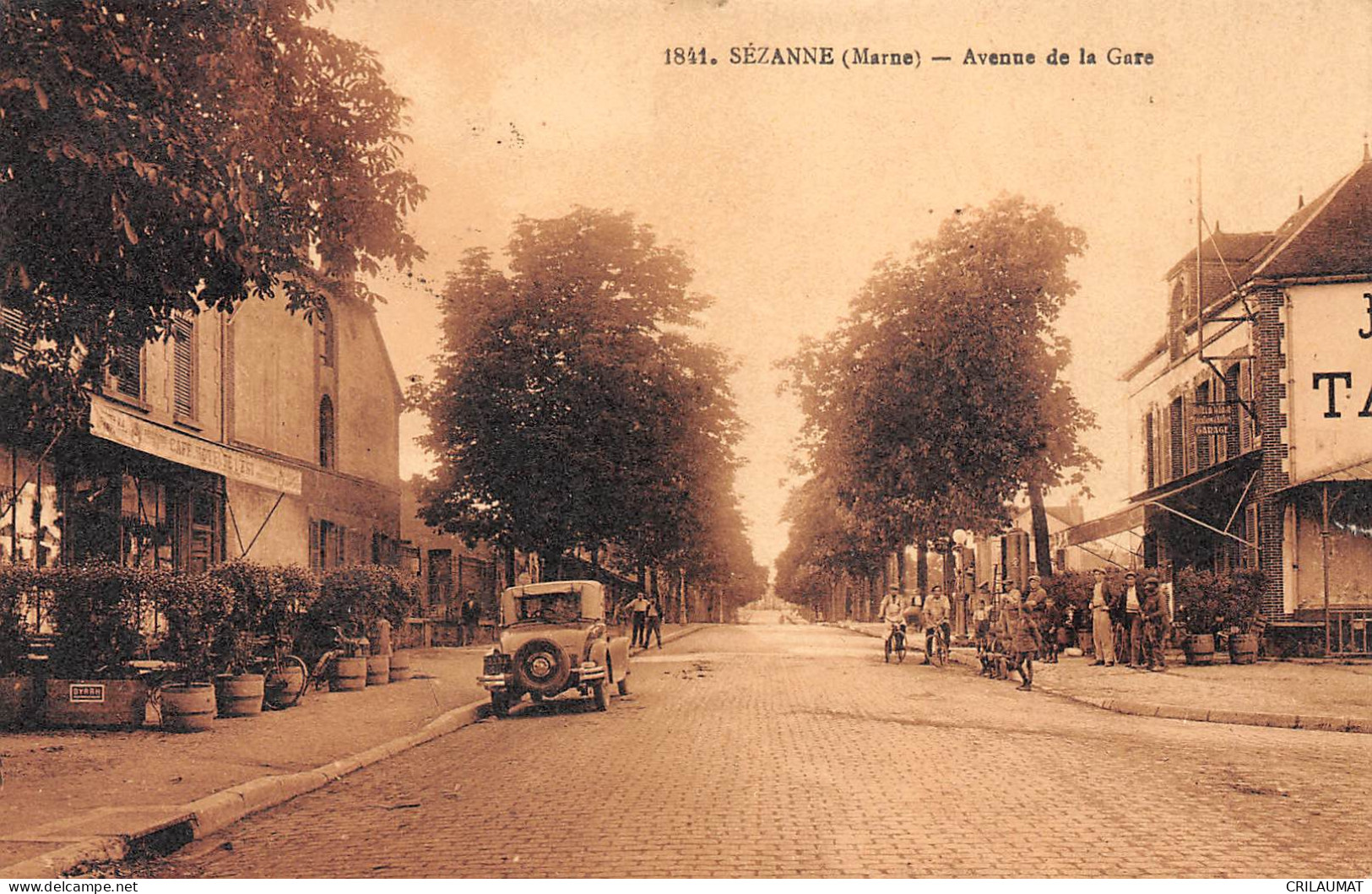 51-SEZANNE-Avenue De La Gare-N 6002-G/0269 - Sezanne