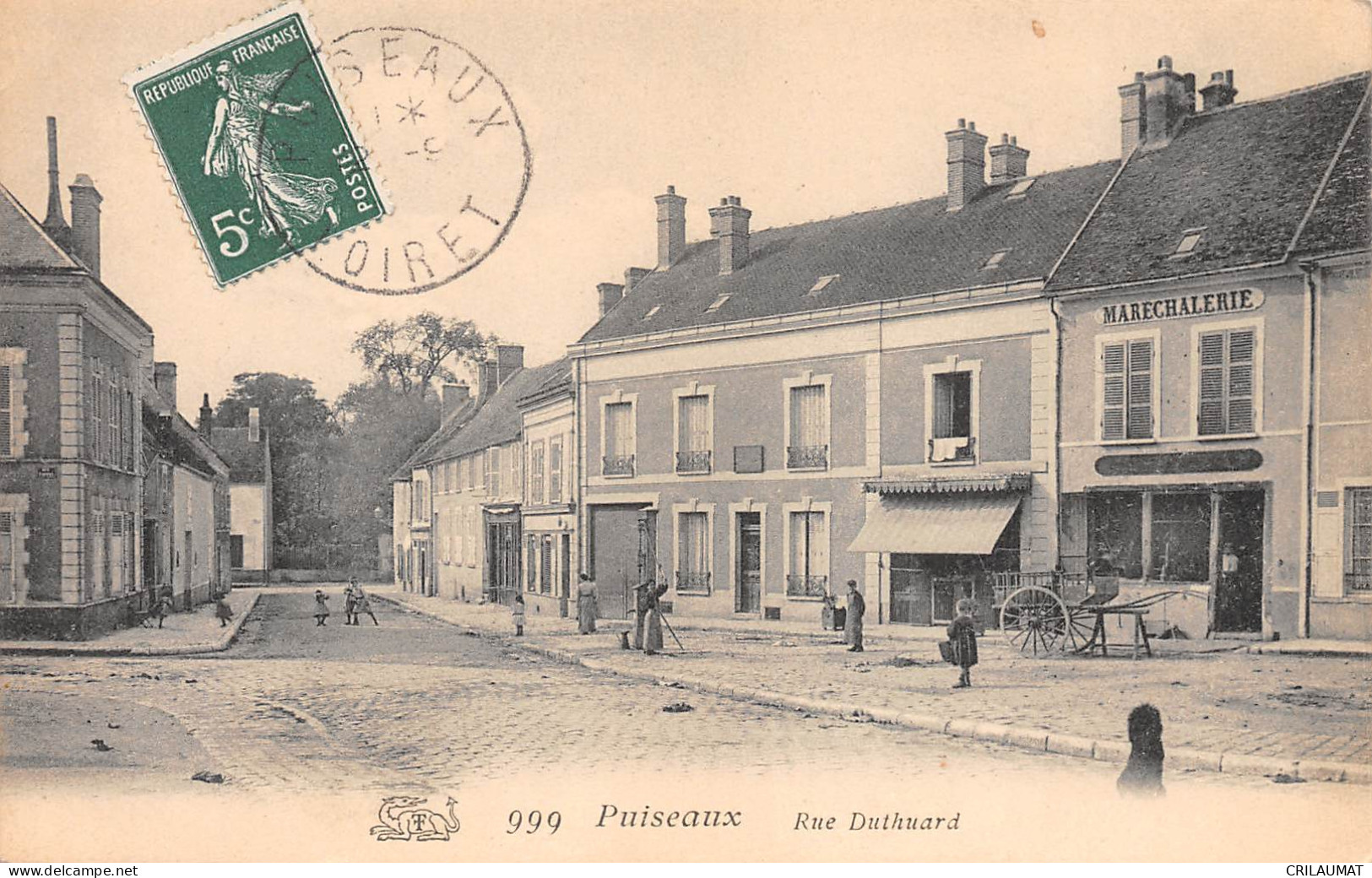 45-PUISEAUX-Rue Duthuard-N 6002-G/0049 - Puiseaux