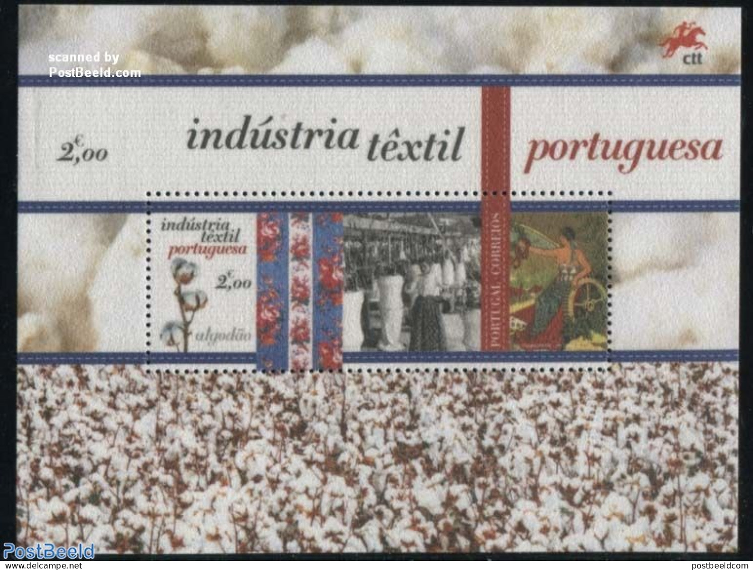 Portugal 2017 Textile Industry S/s, Felt, Mint NH, Various - Industry - Other Material Than Paper - Textiles - Art - P.. - Nuovi