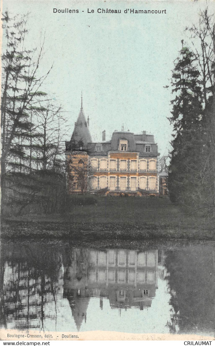 80-DOULLENS-Le Chateau D'Hamancourt-N 6003-D/0135 - Doullens