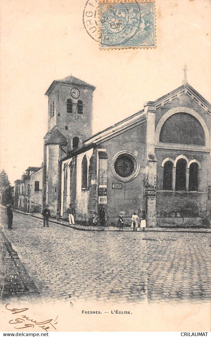 94-FRESNES-L'EGLISE-N 6003-D/0007 - Fresnes