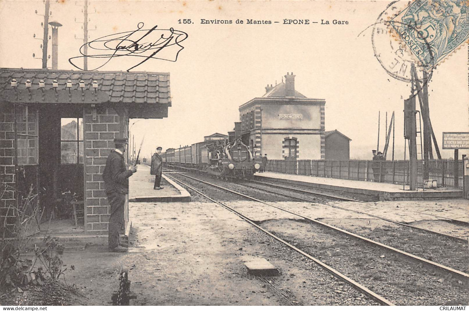 78-EPONE-La Gare-N 6003-C/0189 - Epone