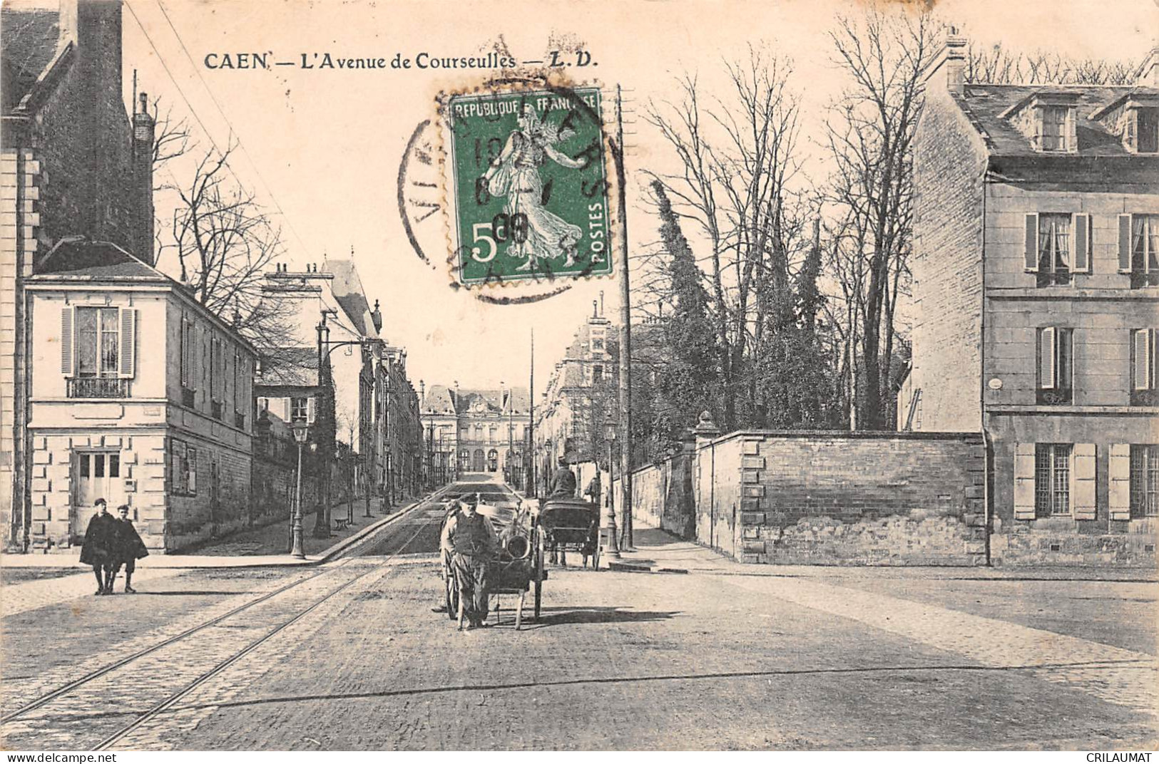14-CAEN-L'Avenue De Courseulles-N 6003-C/0017 - Caen