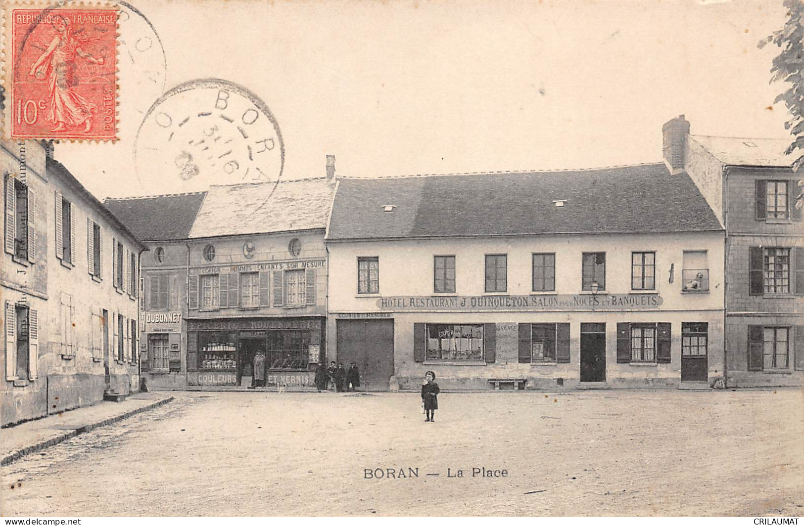 60-BORAN-La Place-N 6003-A/0337 - Boran-sur-Oise