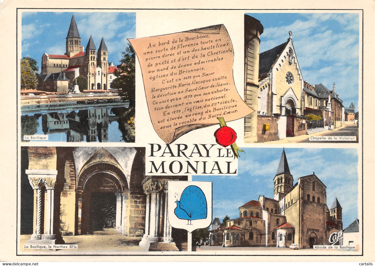 71-PARAY LE MONIAL-N°3733-A/0143 - Paray Le Monial