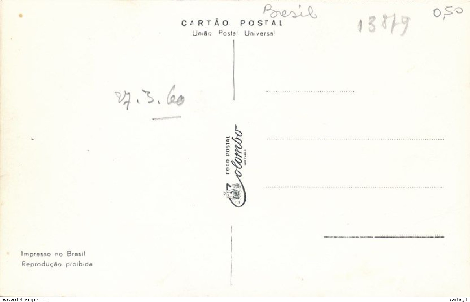 CPM ( Carte Photo 1960) -13879- Brésil -Sao Paulo Via Anchieta -S. Paulo A Santos-Livraison Offerte - São Paulo