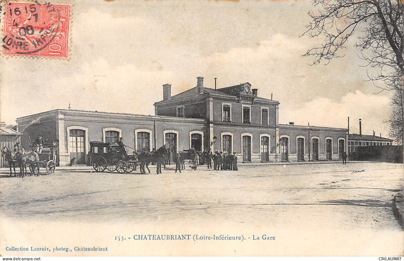 44-CHATEAUBRIANT-La Gare-N 6003-G/0033 - Châteaubriant