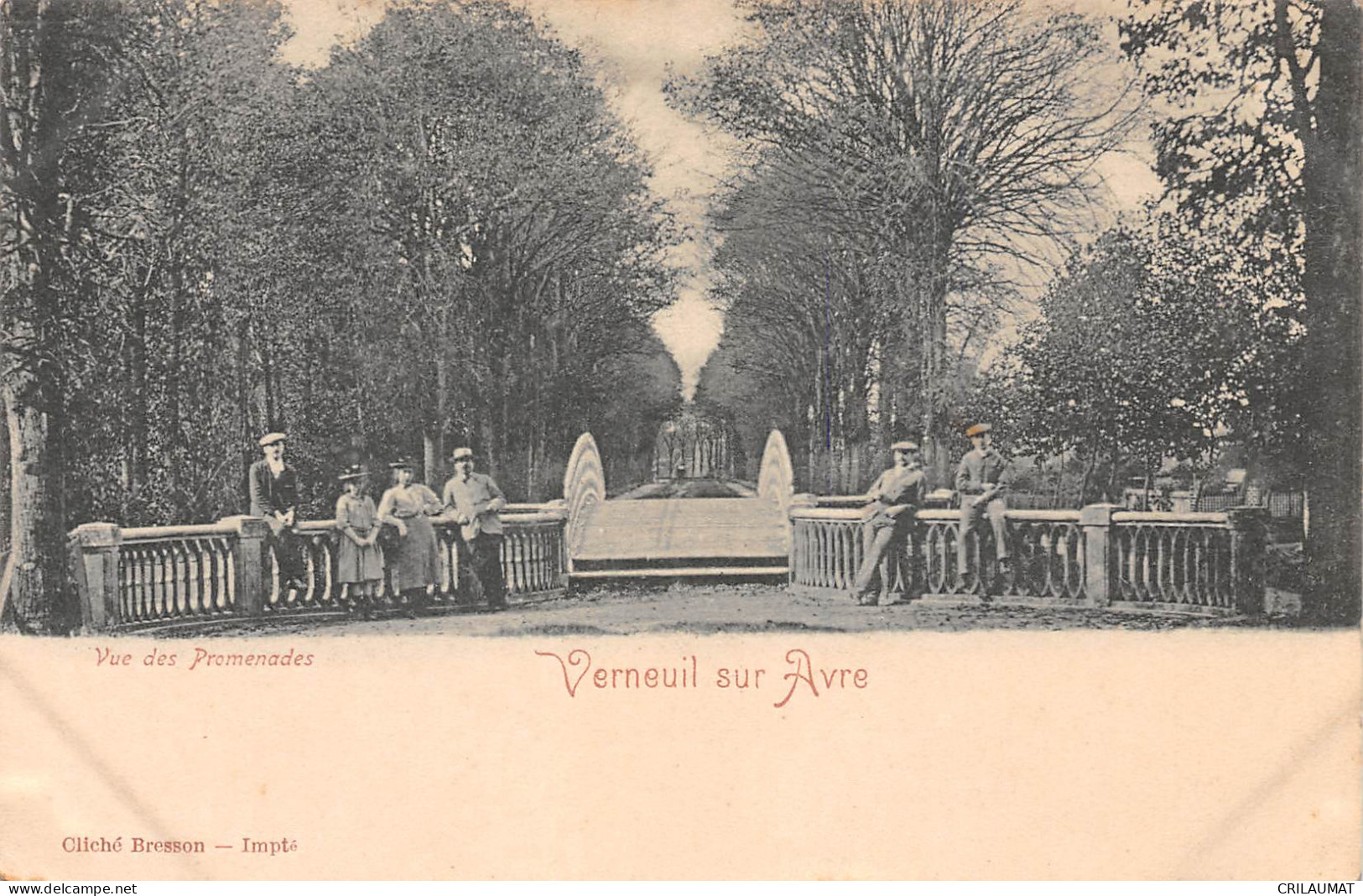 27-VERNEUIL SUR AVRE-Vue Des Promenades-N 6003-F/0245 - Verneuil-sur-Avre