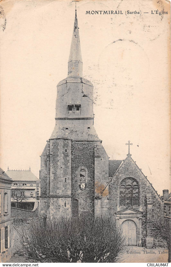 72-MONTMIRAIL-Eglise-N 6003-E/0153 - Montmirail