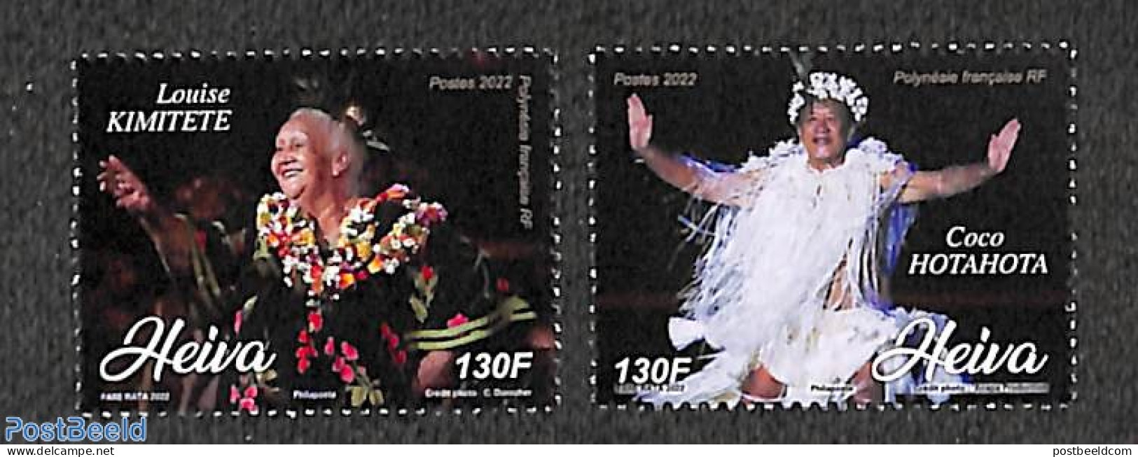 French Polynesia 2022 Heiva 2v, Mint NH, Various - Folklore - Nuovi