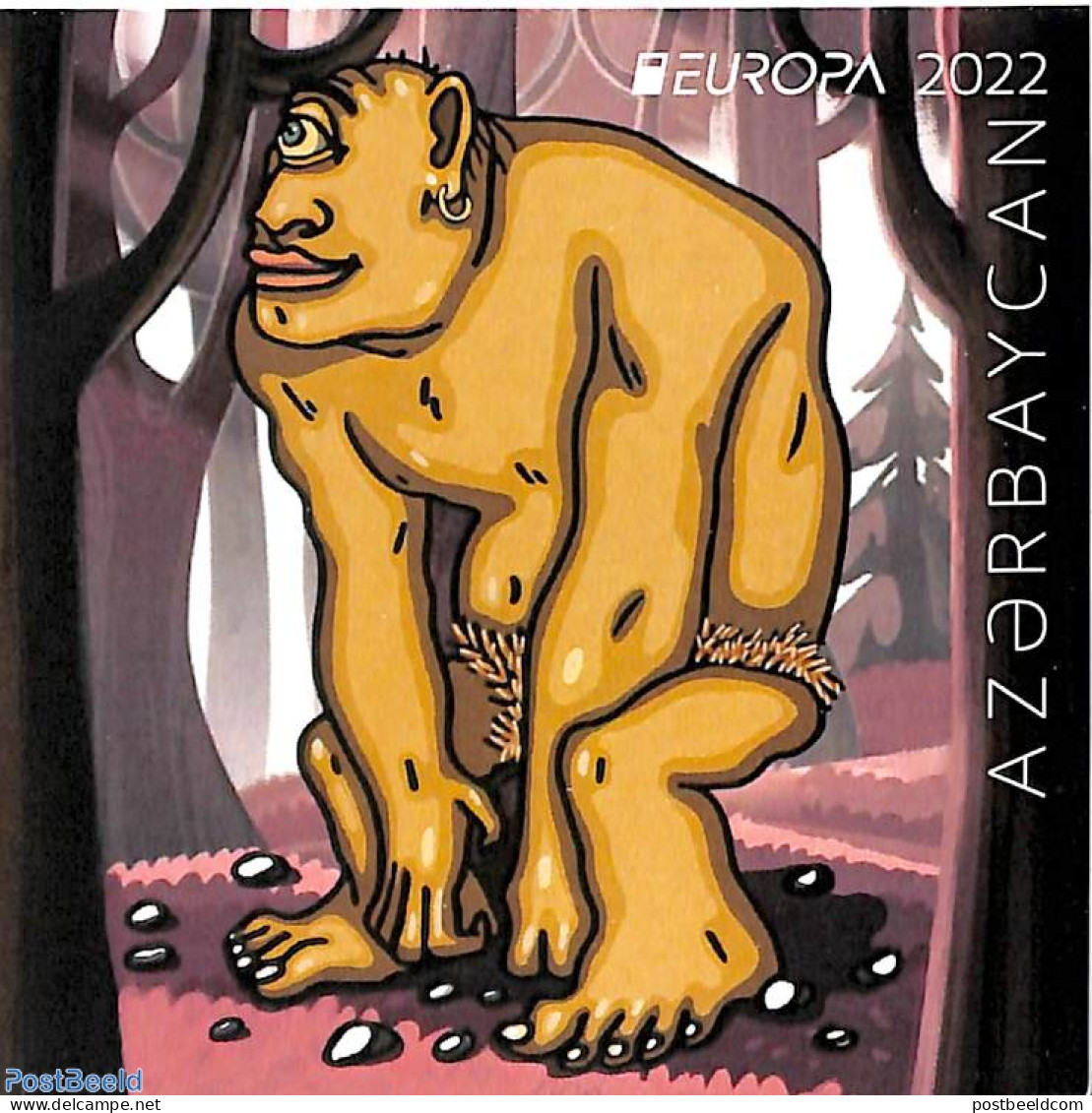 Azerbaijan 2022 Europa Booklet, Mint NH, History - Europa (cept) - Stamp Booklets - Art - Fairytales - Non Classificati
